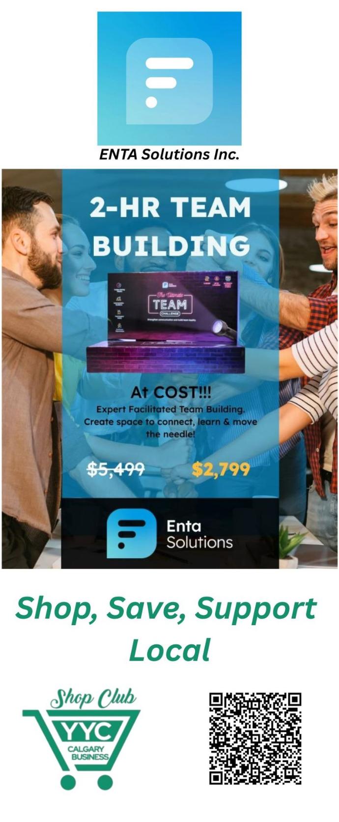 2 Hour Team Building for $2,799